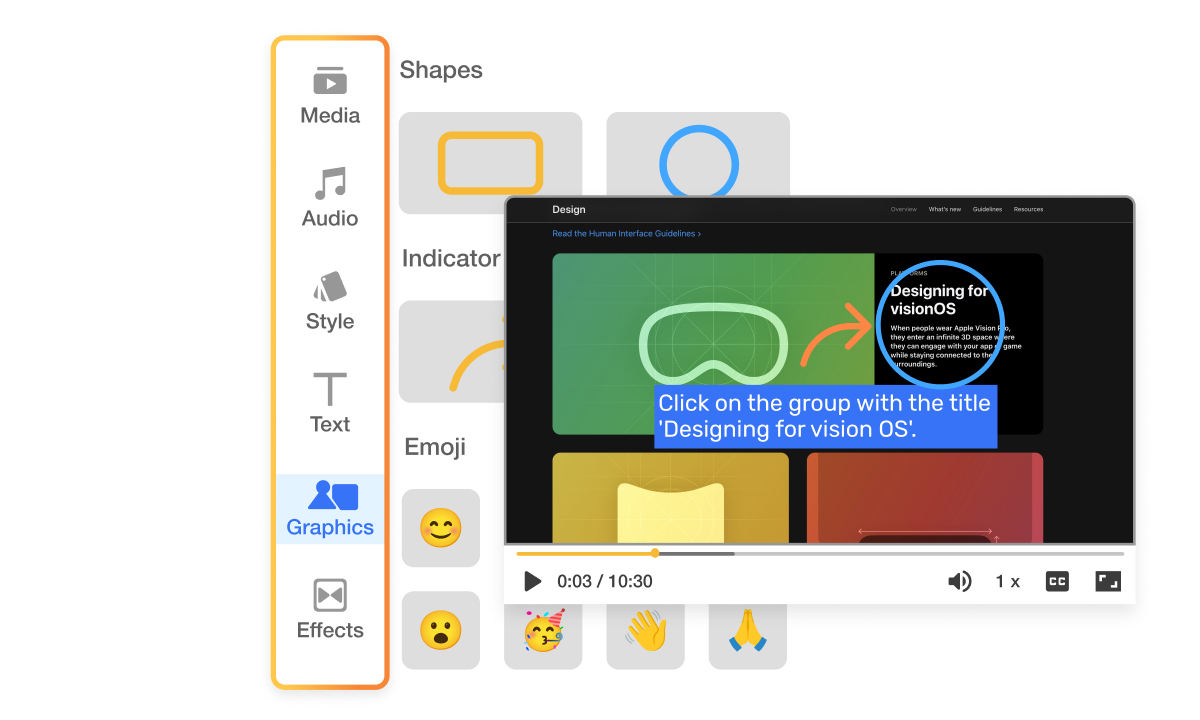 Visla's Step Recorder tool for Corporate Learning Teams to create step-by-step instructional videos for process training and learning complex topics.